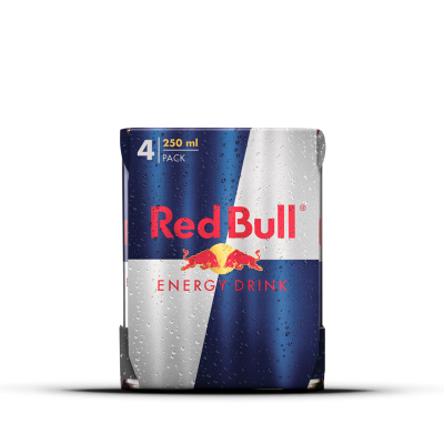 Bebida Energética Red Bull  4x0.25ml 